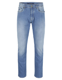 Lichtblauwe relaxed fit stretch jeans – ATN01RG