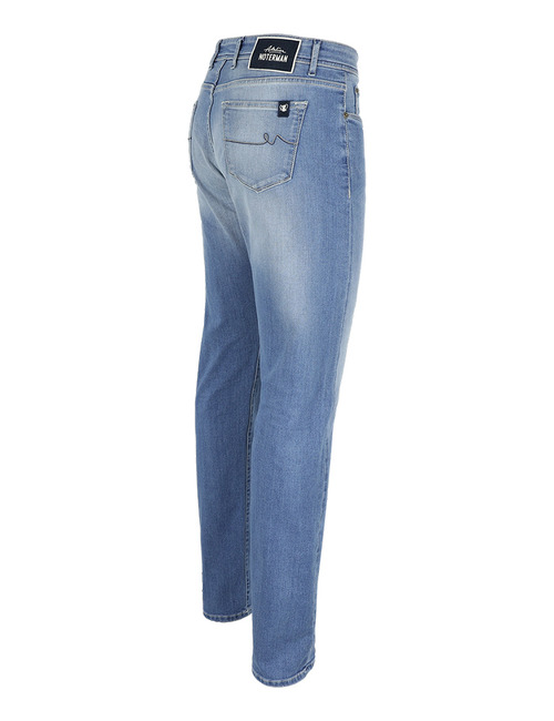 Lichtblauwe relaxed fit stretch jeans – ATN01RG