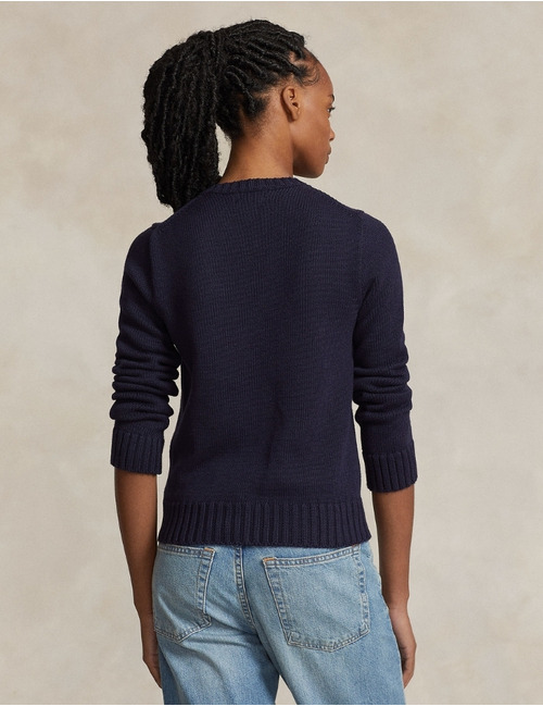 Ralph Lauren Dames lange mouw pull navy