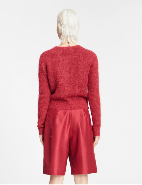 Munthe lange mouw gilet bordeaux