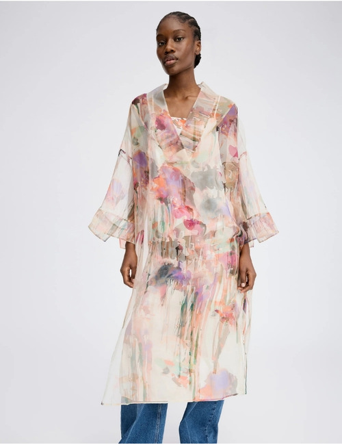 Munthe lang kleed multicolor