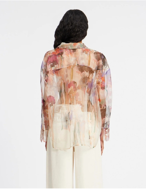Munthe lange mouw bloes multicolor