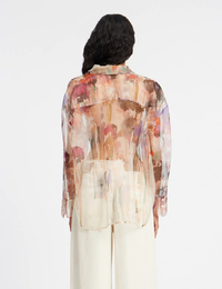 Munthe lange mouw bloes multicolor