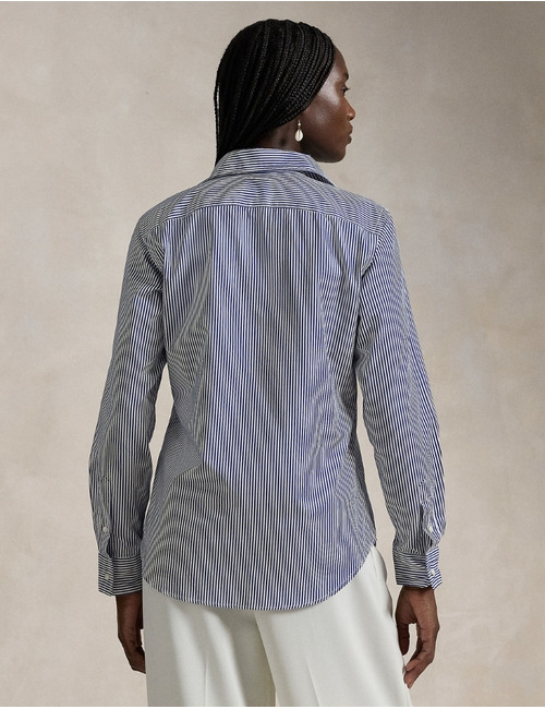 Ralph Lauren Dames lange mouw bloes wit