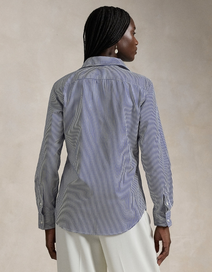 Ralph Lauren Dames lange mouw bloes wit