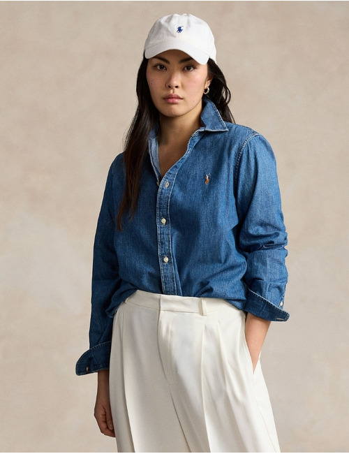 Ralph Lauren Dames lange mouw bloes jeans