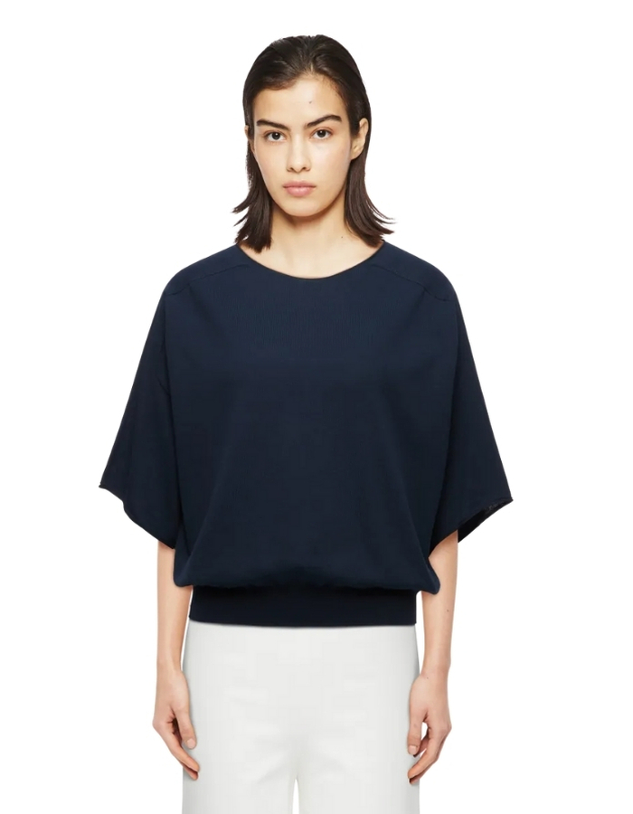 Drykorn lange mouw pull blauw