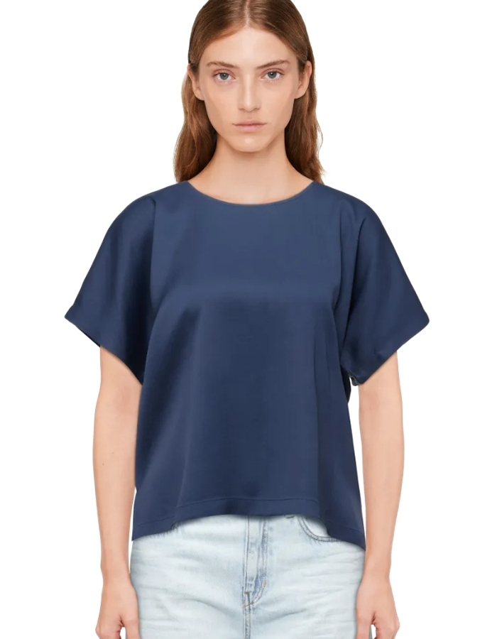 Drykorn t-shirt korte mouw blauw