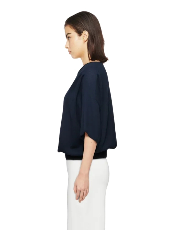 Drykorn lange mouw pull blauw