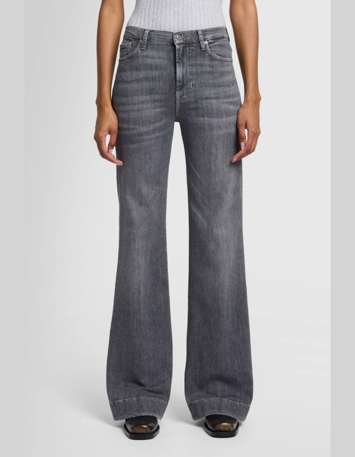 7 For All Mankind regular fit jeans grijs