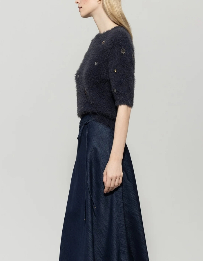 Luisa Cerano pull blauw