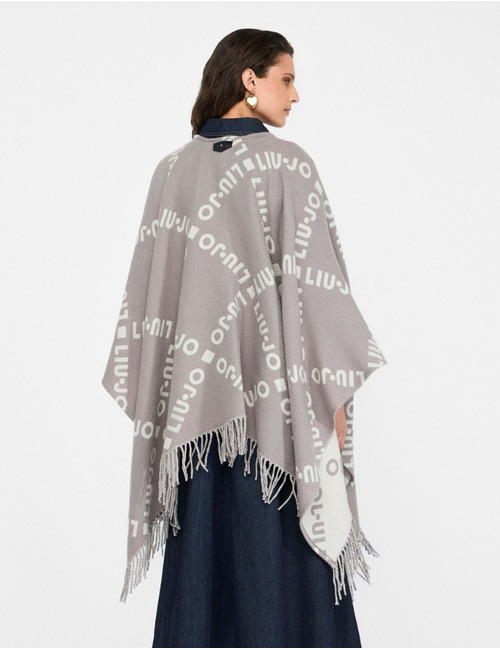 Liu Jo poncho ecru