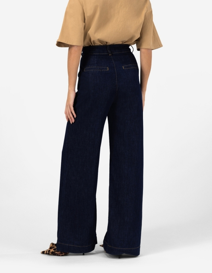 Ibana regular fit jeans donkere washing