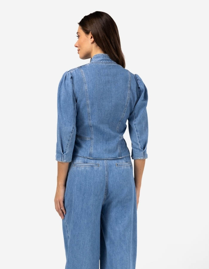 Ibana jeansjas lichte washing