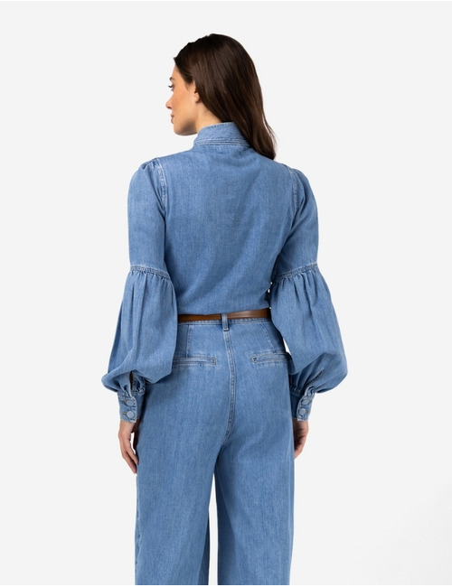 Ibana lange mouw bloes jeans