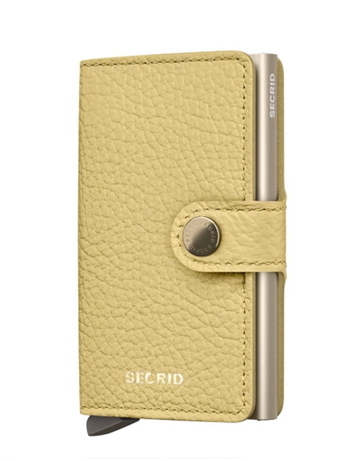 Secrid Miniwallet Pebble – Butter Yellow