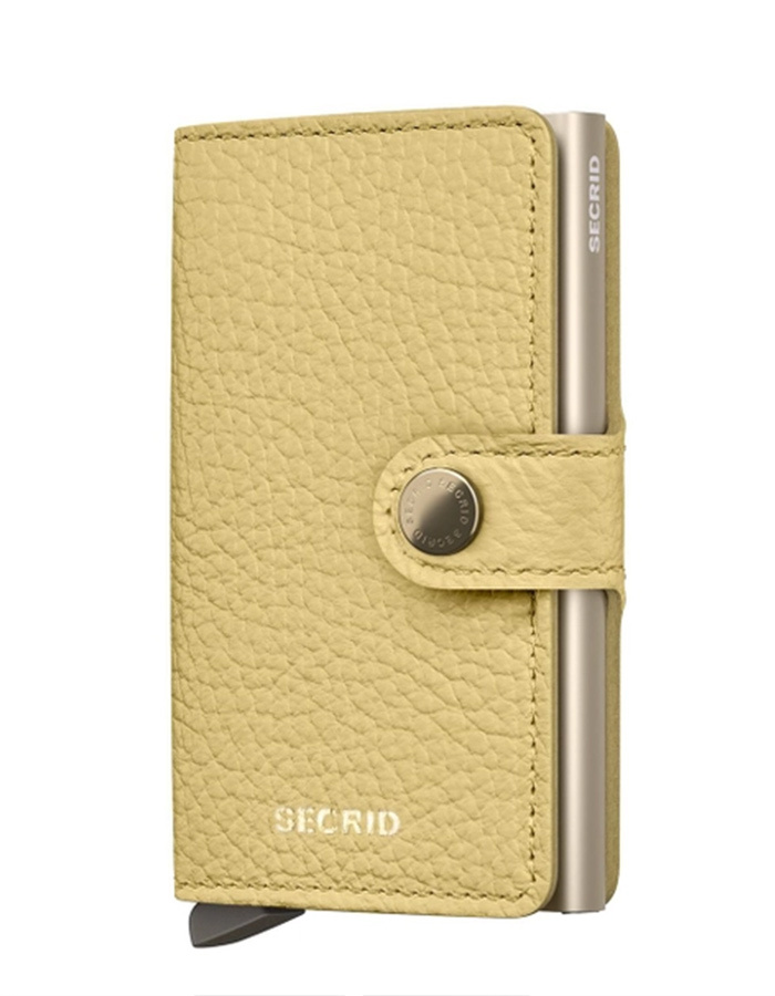 Secrid Miniwallet Pebble – Butter Yellow