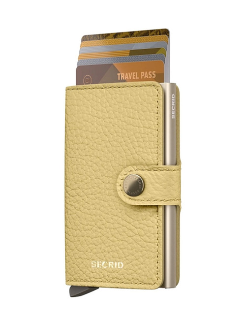 Secrid Miniwallet Pebble – Butter Yellow