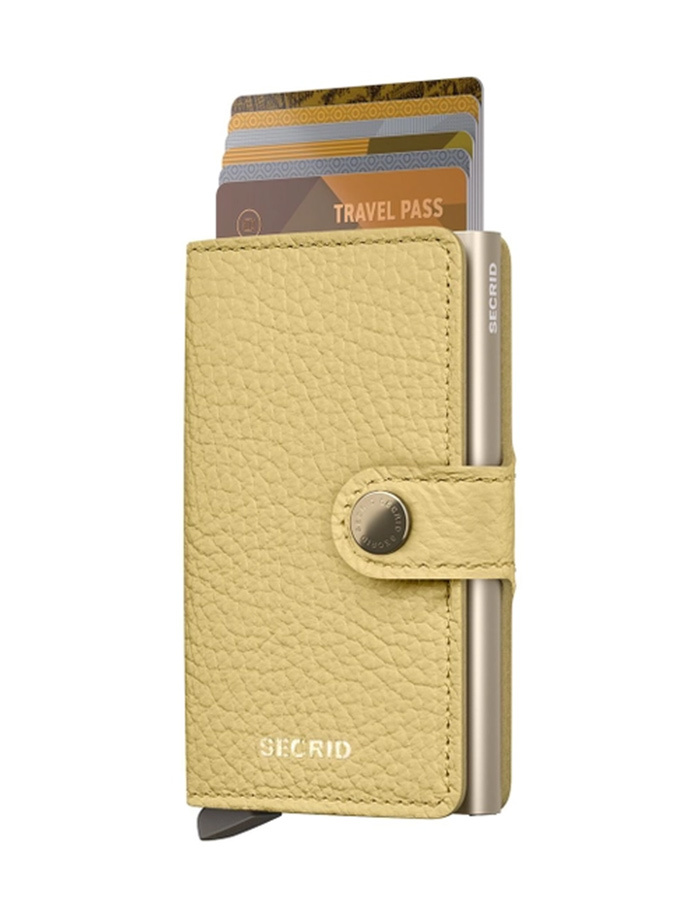 Secrid Miniwallet Pebble – Butter Yellow