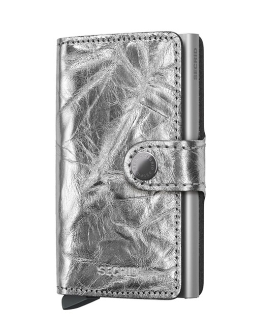 Secrid Miniwallet Crunch – Silver