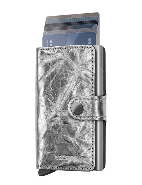 Secrid Miniwallet Crunch – Silver