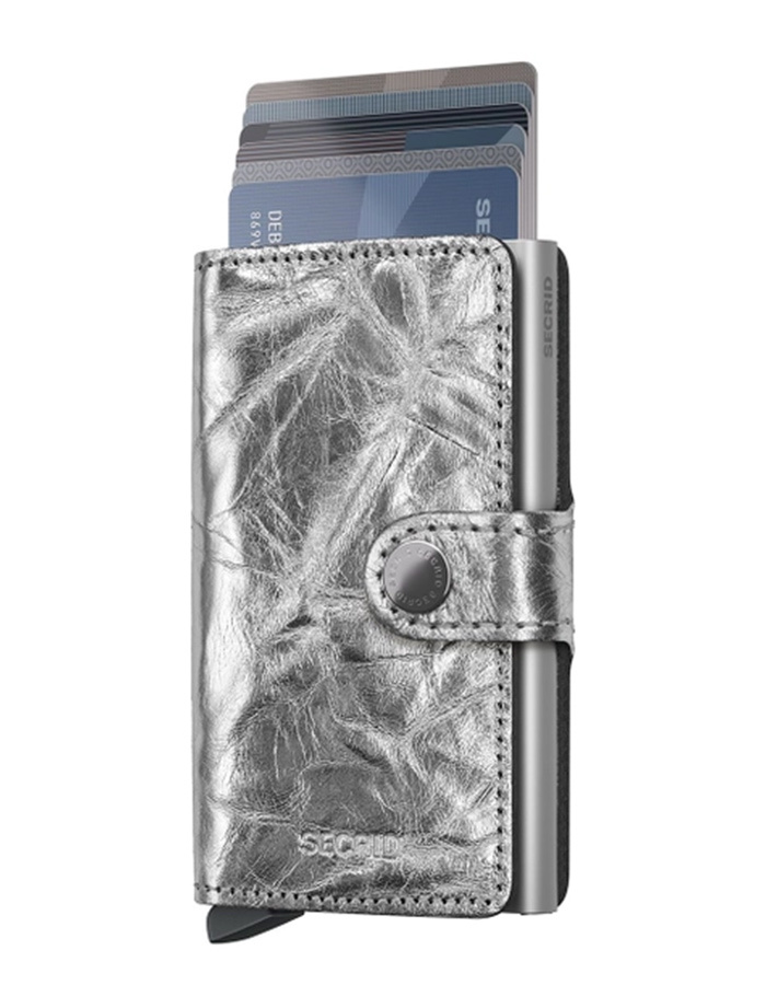 Secrid Miniwallet Crunch – Silver