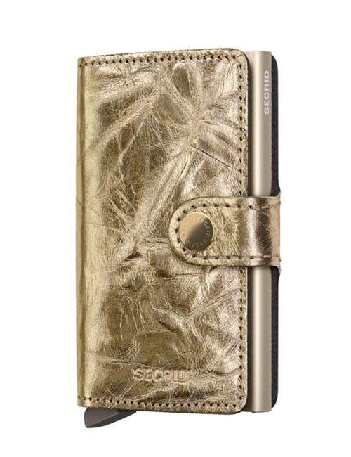 Secrid Miniwallet Crunch – Gold