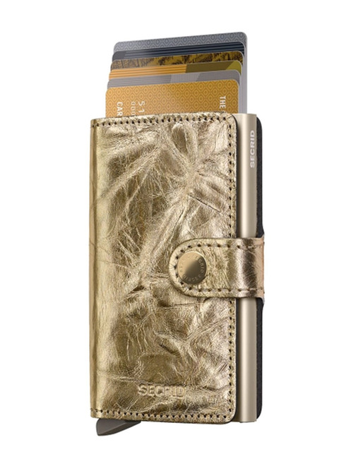 Secrid Miniwallet Crunch – Gold