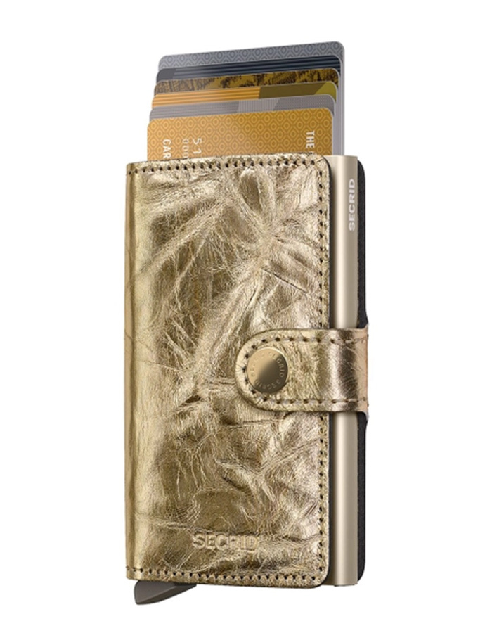 Secrid Miniwallet Crunch – Gold