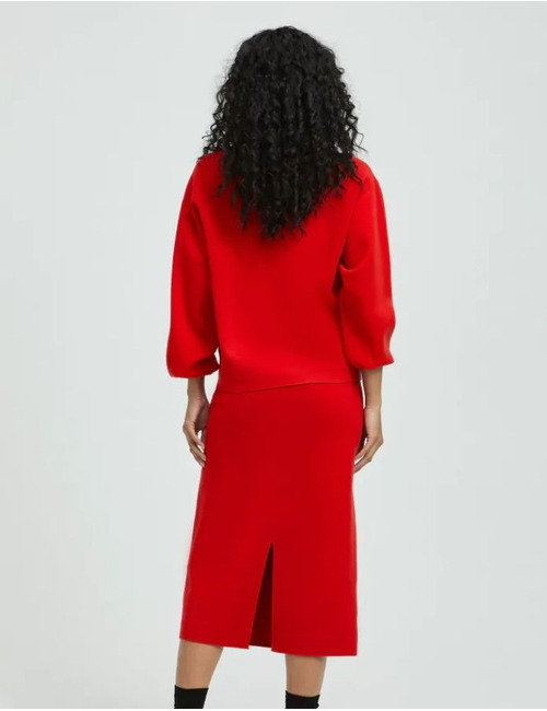 Xandres lange mouw pull rood