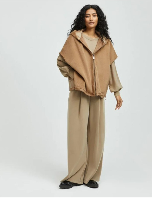 Xandres poncho camel