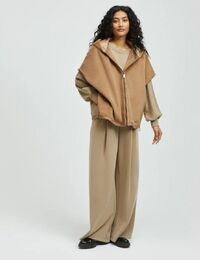 Xandres poncho camel