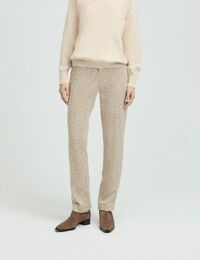 Xandres geklede broek beige