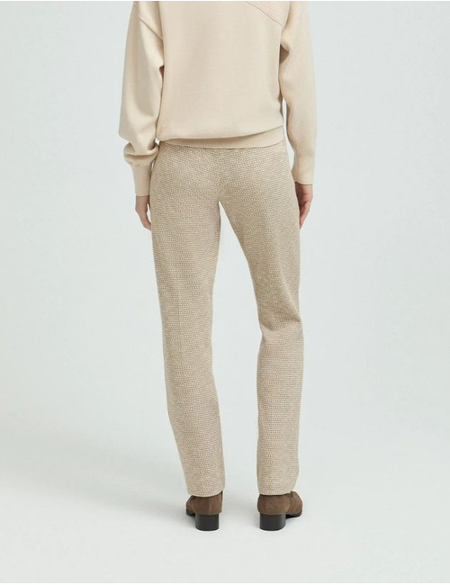 Xandres geklede broek beige