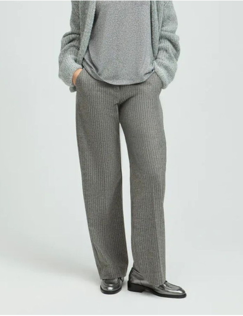 Xandres geklede broek grijs