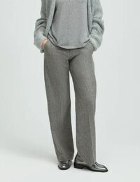 Xandres geklede broek grijs