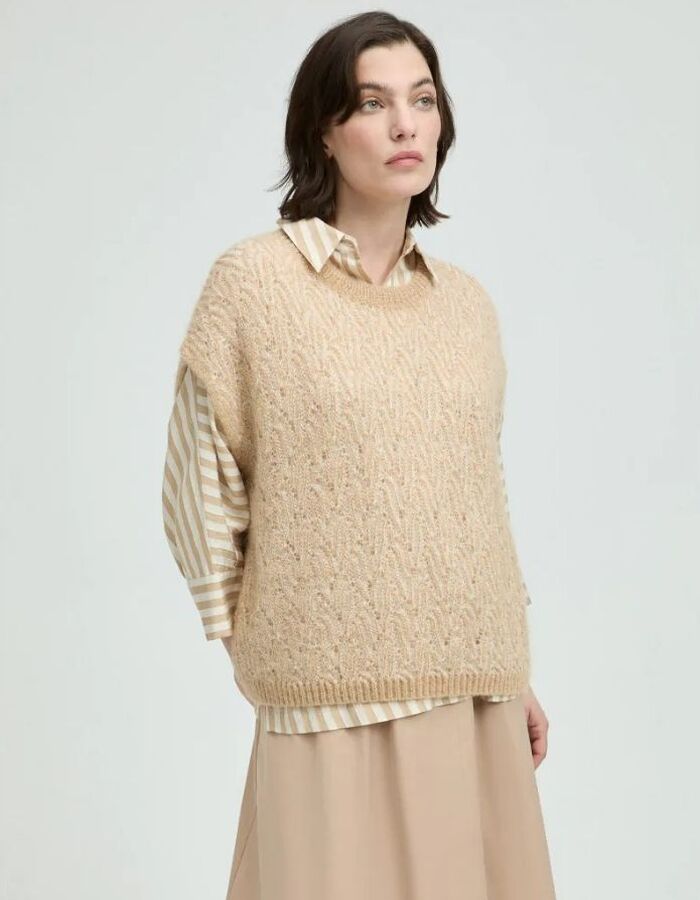 Xandres pull beige