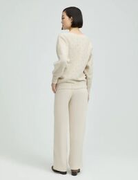 Xandres lange mouw pull ecru