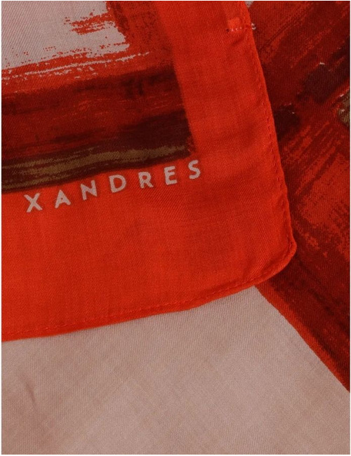 Xandres sjaals rood
