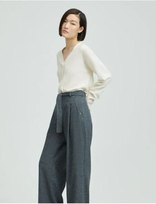 Xandres lange mouw pull ecru