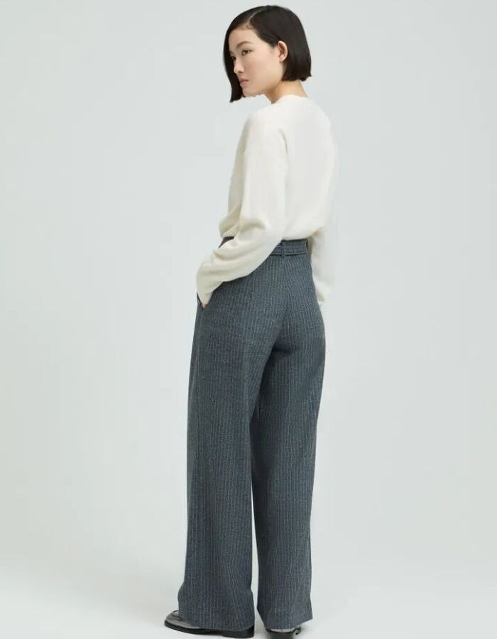 Xandres lange mouw pull ecru