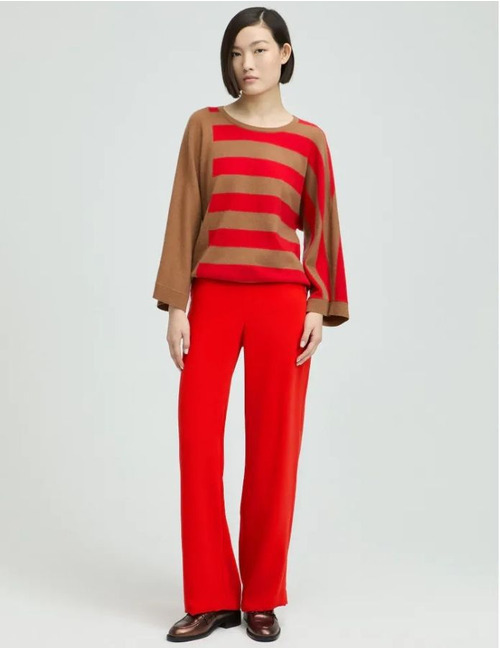 Xandres lange mouw pull camel