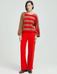 Xandres lange mouw pull camel