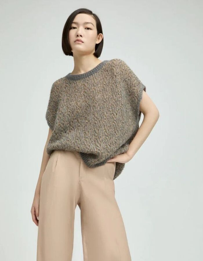 Xandres pull grijs
