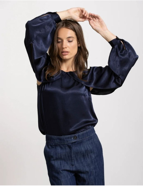 Gigue bloes navy