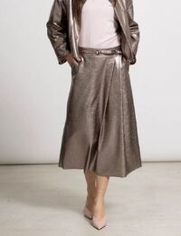 Gigue rok taupe