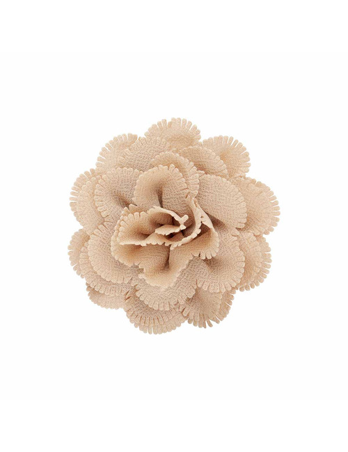Les Cordes broche beige