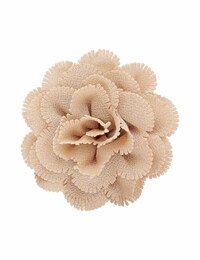 Les Cordes broche beige
