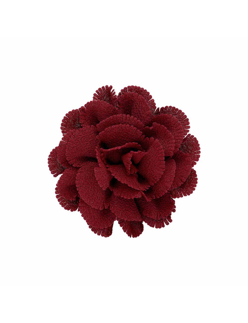 Les Cordes broche bordeaux