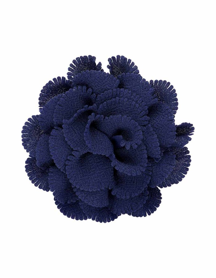 Les Cordes broche navy